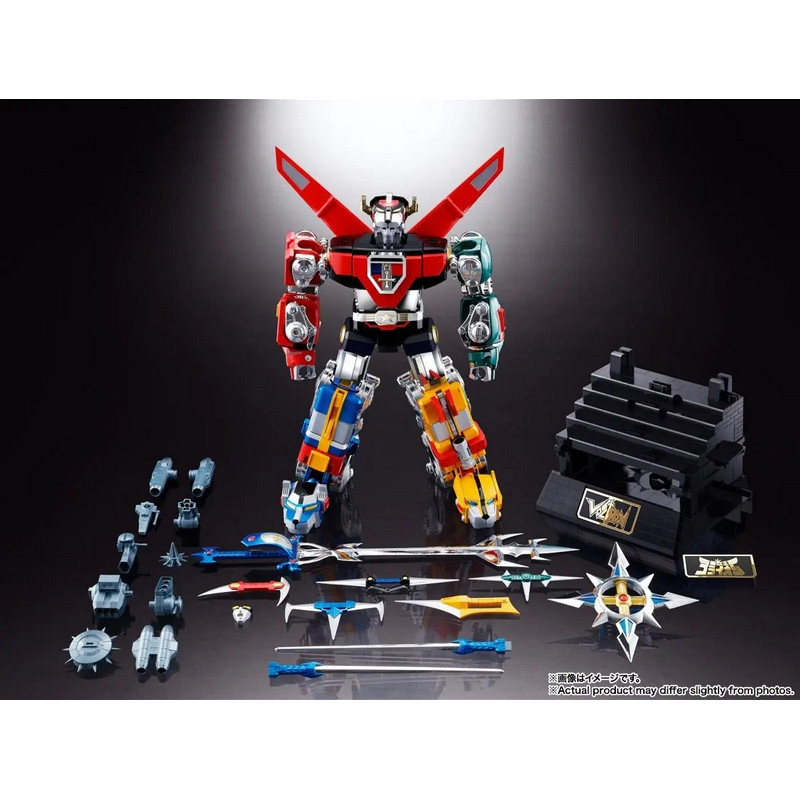 Voltron Soul Of Chogokin Gx-71Sp Voltron 50Th Ver 27Cm 